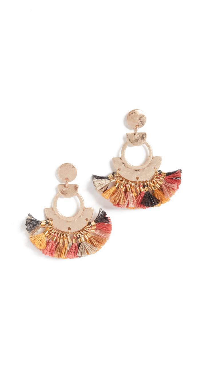 Shashi April Tassel Earrings