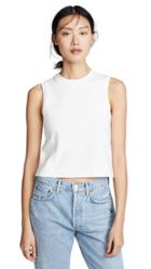 Vince Cropped Shell Tank