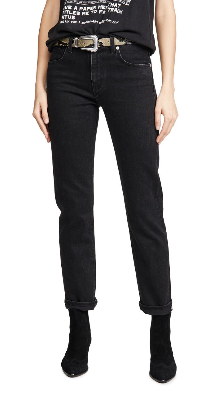 Cqy Friend High Rise Straight Leg