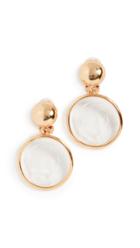 Oscar De La Renta Cameo Earrings