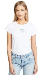 Sundry Bonjour Ruffles Tee