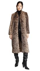 Michelle Mason Faux Fur Coat