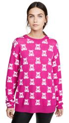 Moschino Bear Pattern Sweater