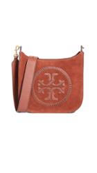Tory Burch Ella Whipstitch Flat Crossbody