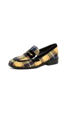 Jeffrey Campbell Hornsby Plaid Loafers