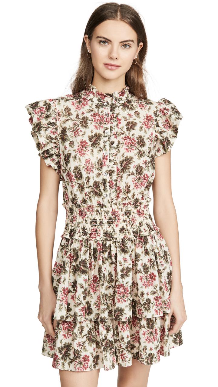 La Vie Rebecca Taylor Sleeveless Chouette Dress
