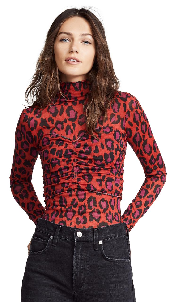 Kenzo Leopard Top