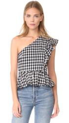 Mcguire Denim Lusso One Shoulder Top