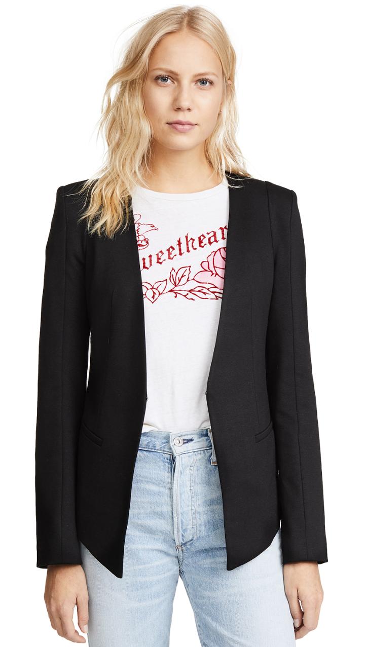 James Jeans Ponte V Blazer