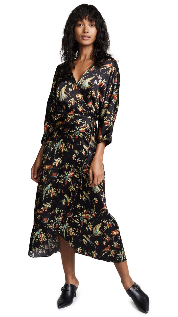 No 6 Viola Wrap Dress