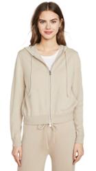 Theory Zip Up Cashmere Hoodie