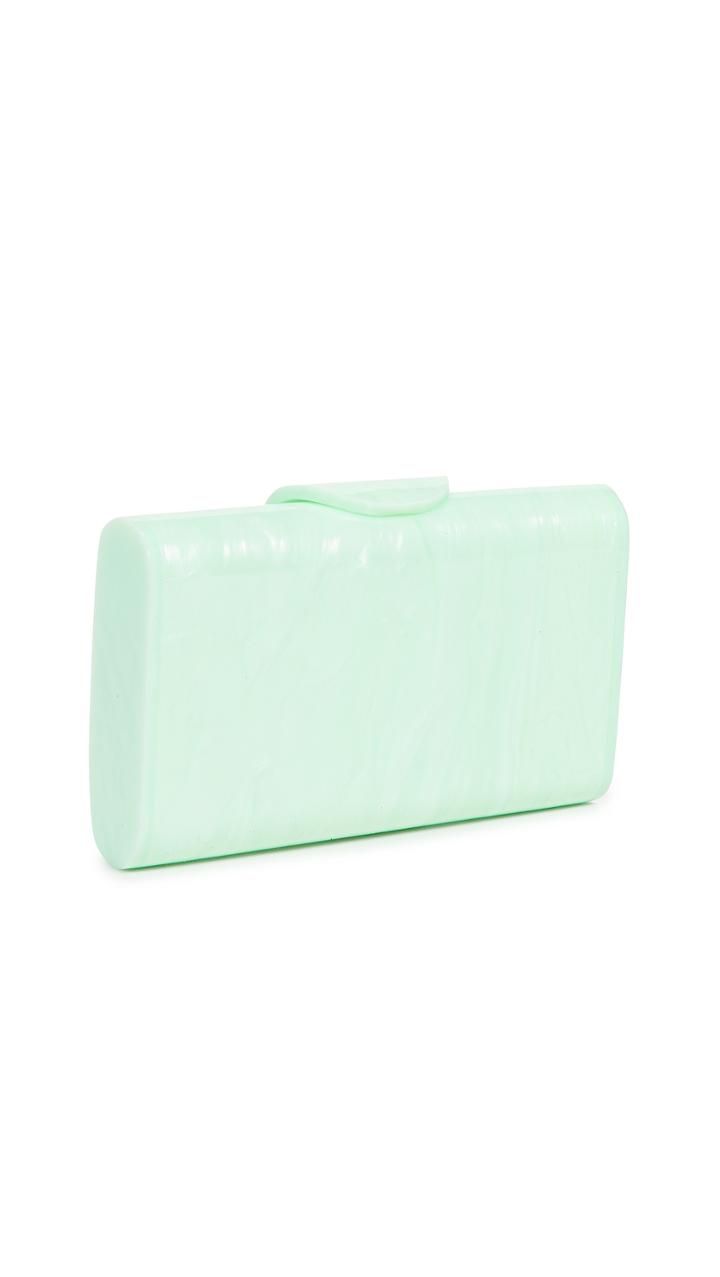Edie Parker Mini Lara Solid Clutch