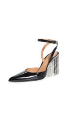 Area Crystal Fringe High Heels