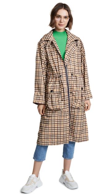 Baum Und Pferdgarten Dido Check Rain Coat