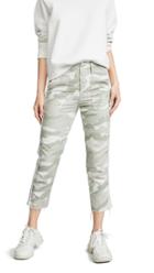 Mother The Shaker Chop Crop Fray Pants