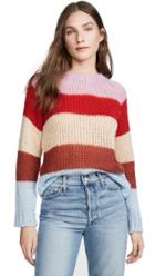 J O A Multi Stripe Sweater