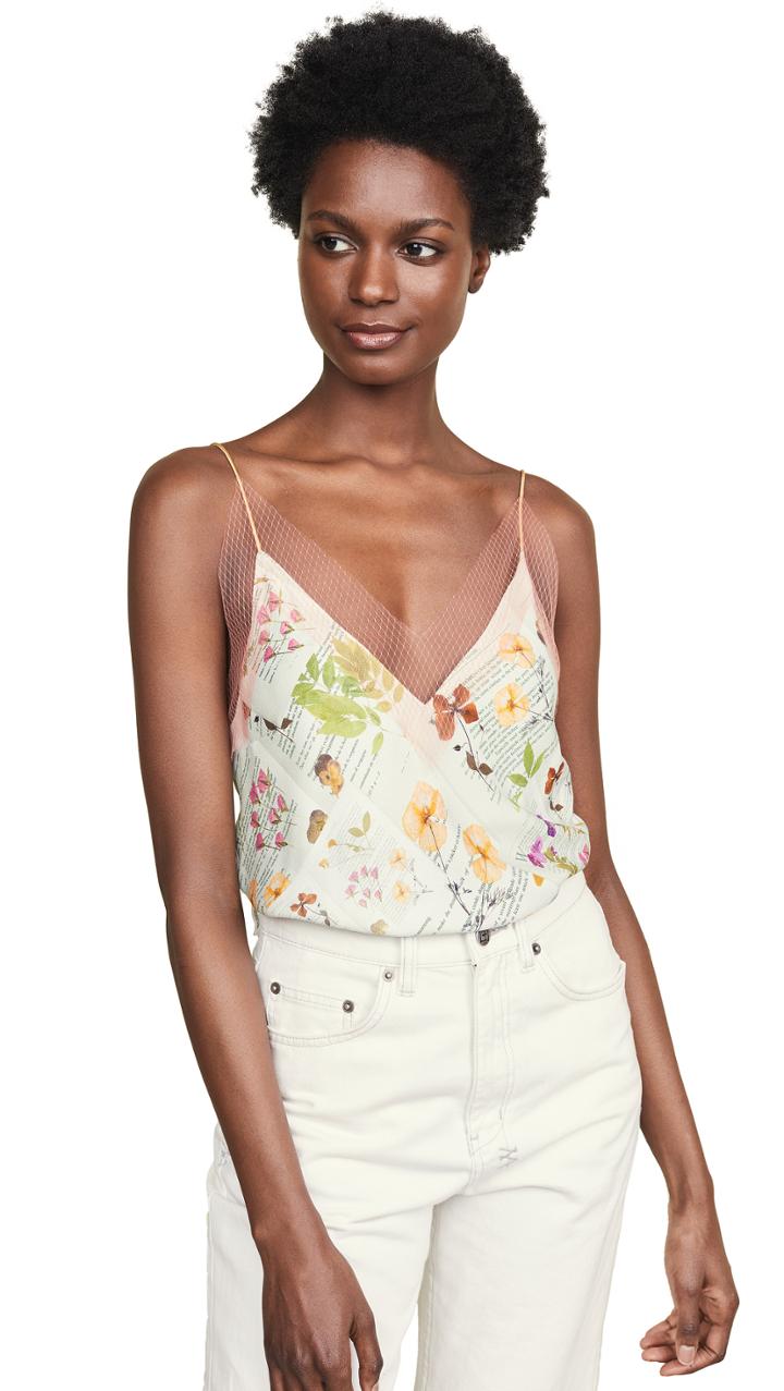 Walk Of Shame Herbarium Printed Top
