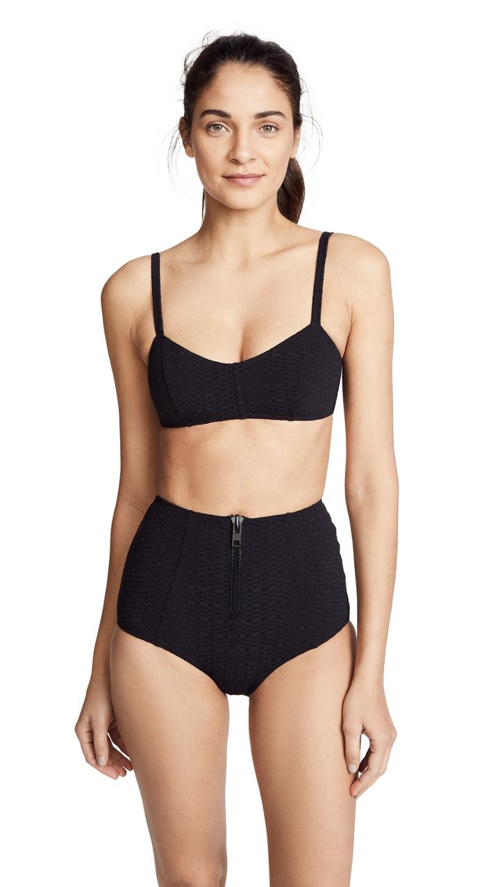 Lisa Marie Fernandez Arden Flounce Maillot