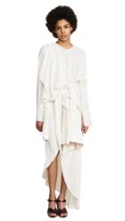 A W A K E Shirt Sleeve Wrap Dress