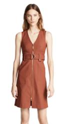 Diane Von Furstenberg A Line Zip Front Dress
