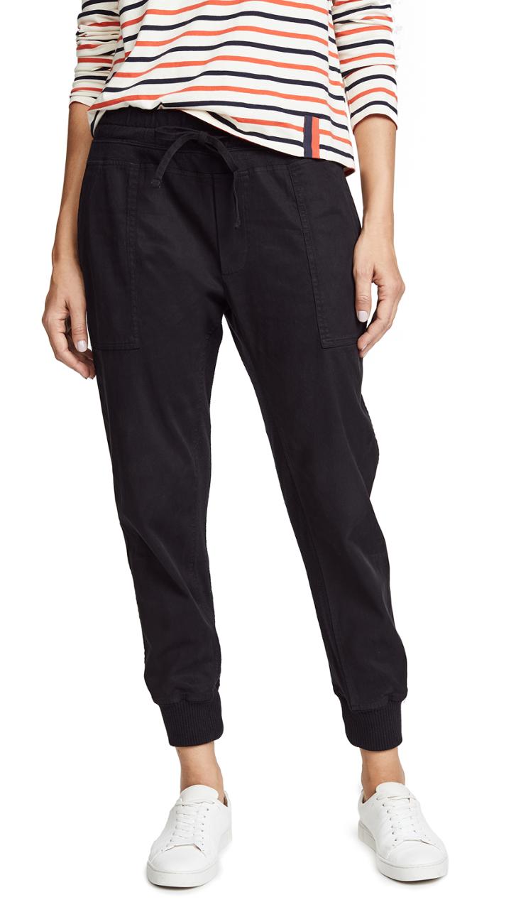 James Perse Mixed Media Pants