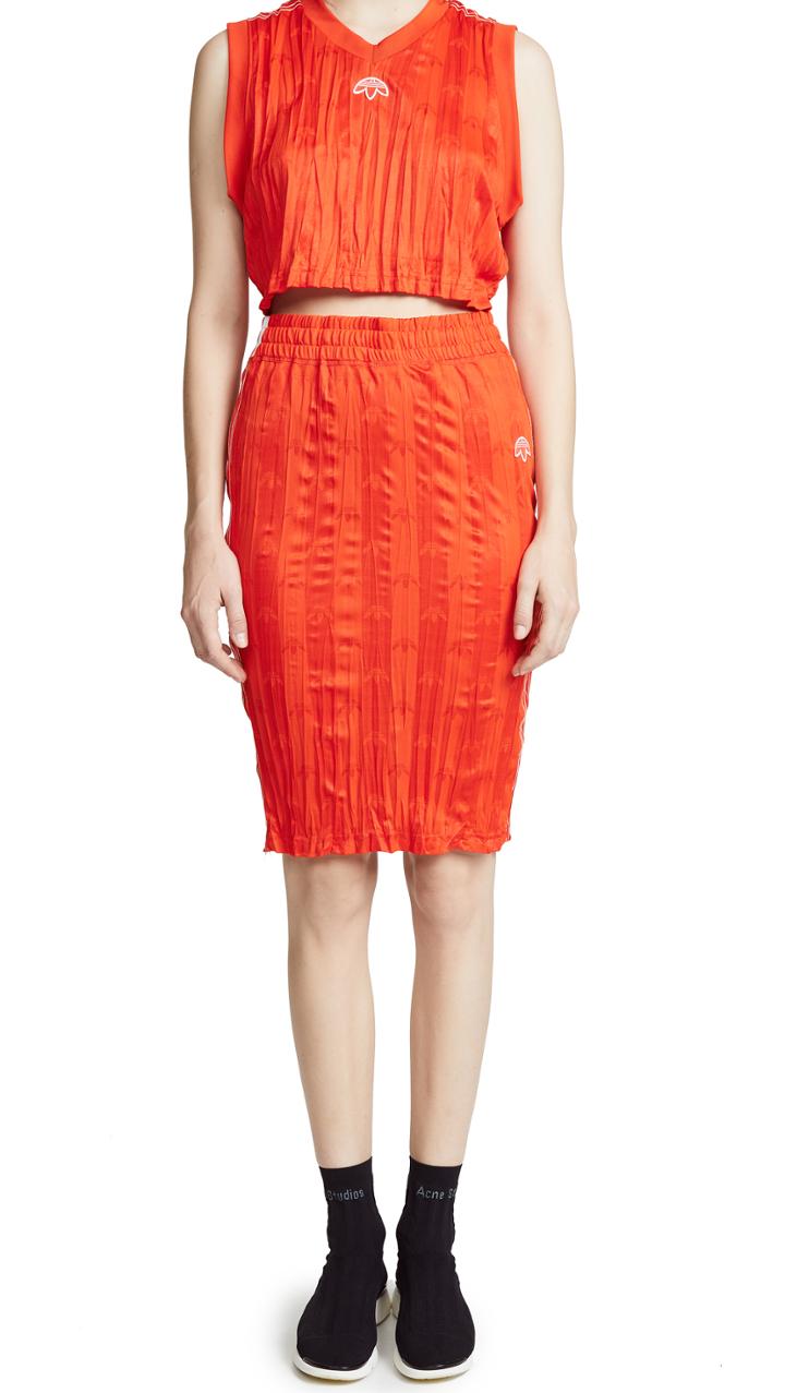 Adidas Originals By Alexander Wang Patterned Skirt