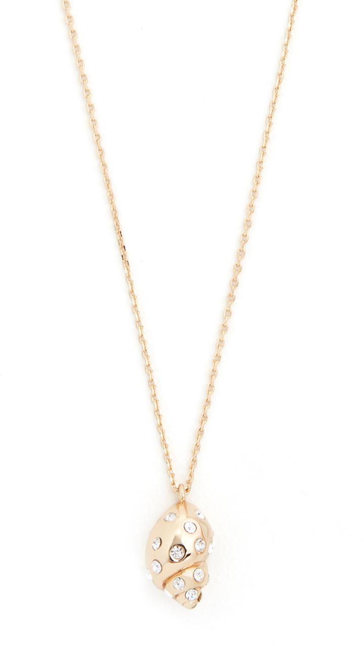 Kate Spade New York Under The Sea Mini Pave Necklace