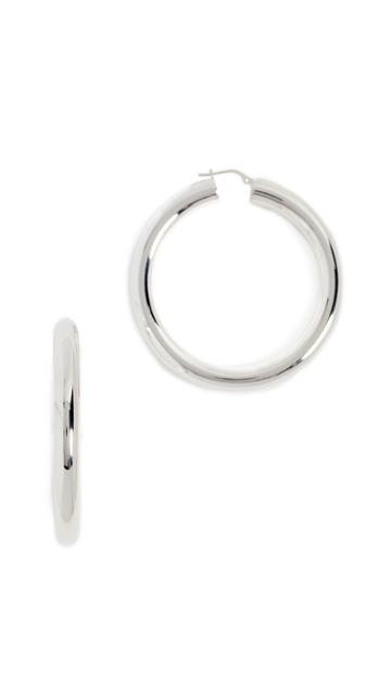 Bronzallure Thick Hoop Earrings