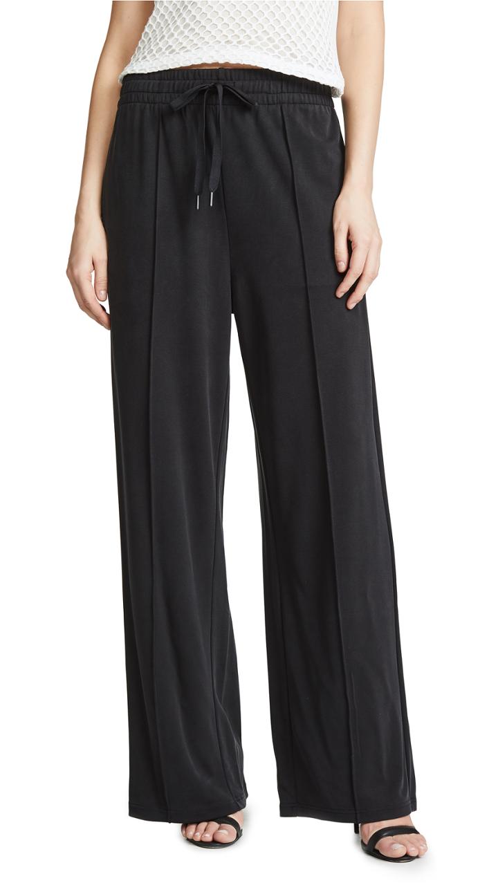 Alexanderwang T Cupro Jersey Wide Leg Pants