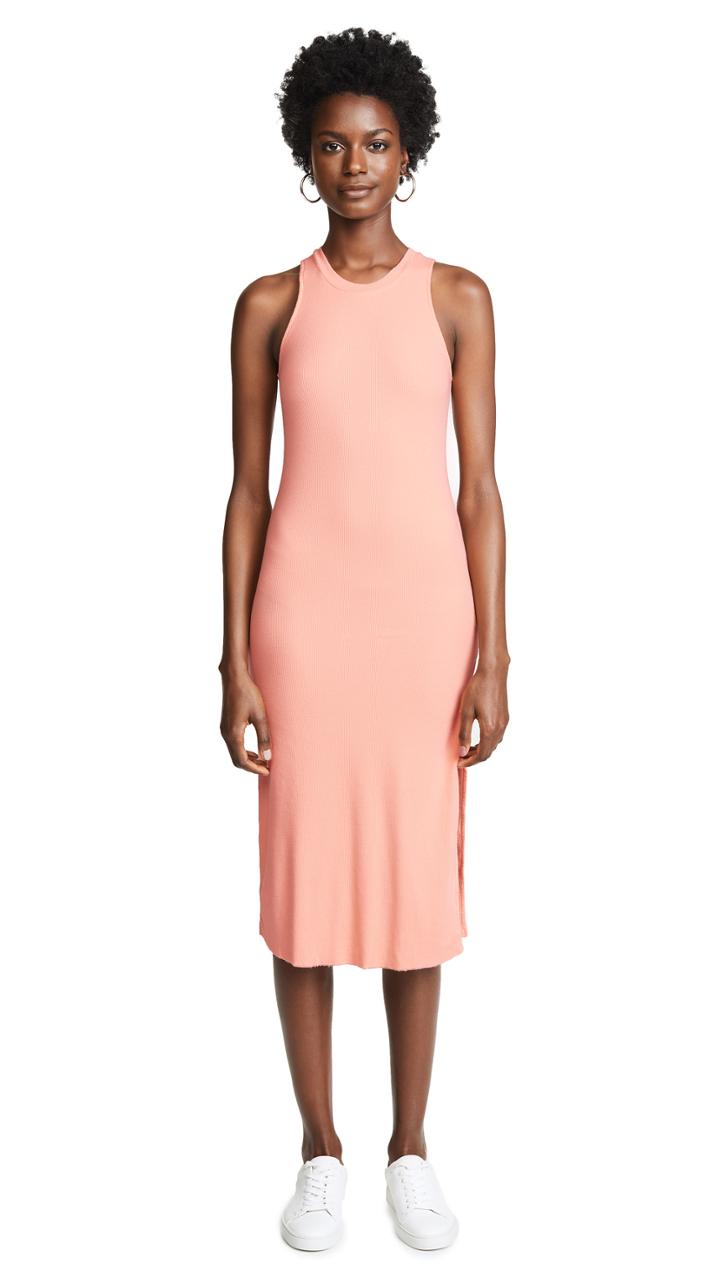 Cotton Citizen The Melbourne Tank Dress With Slit