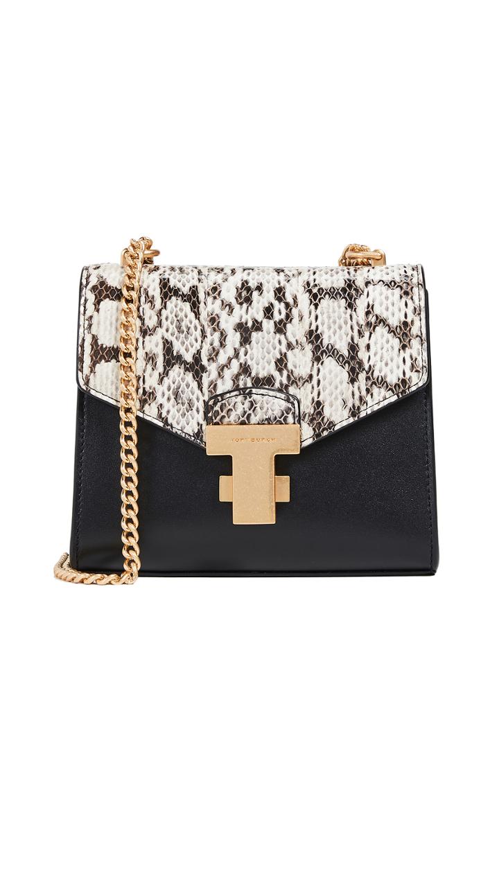 Tory Burch Juliette Exotic Chain Mini Bag