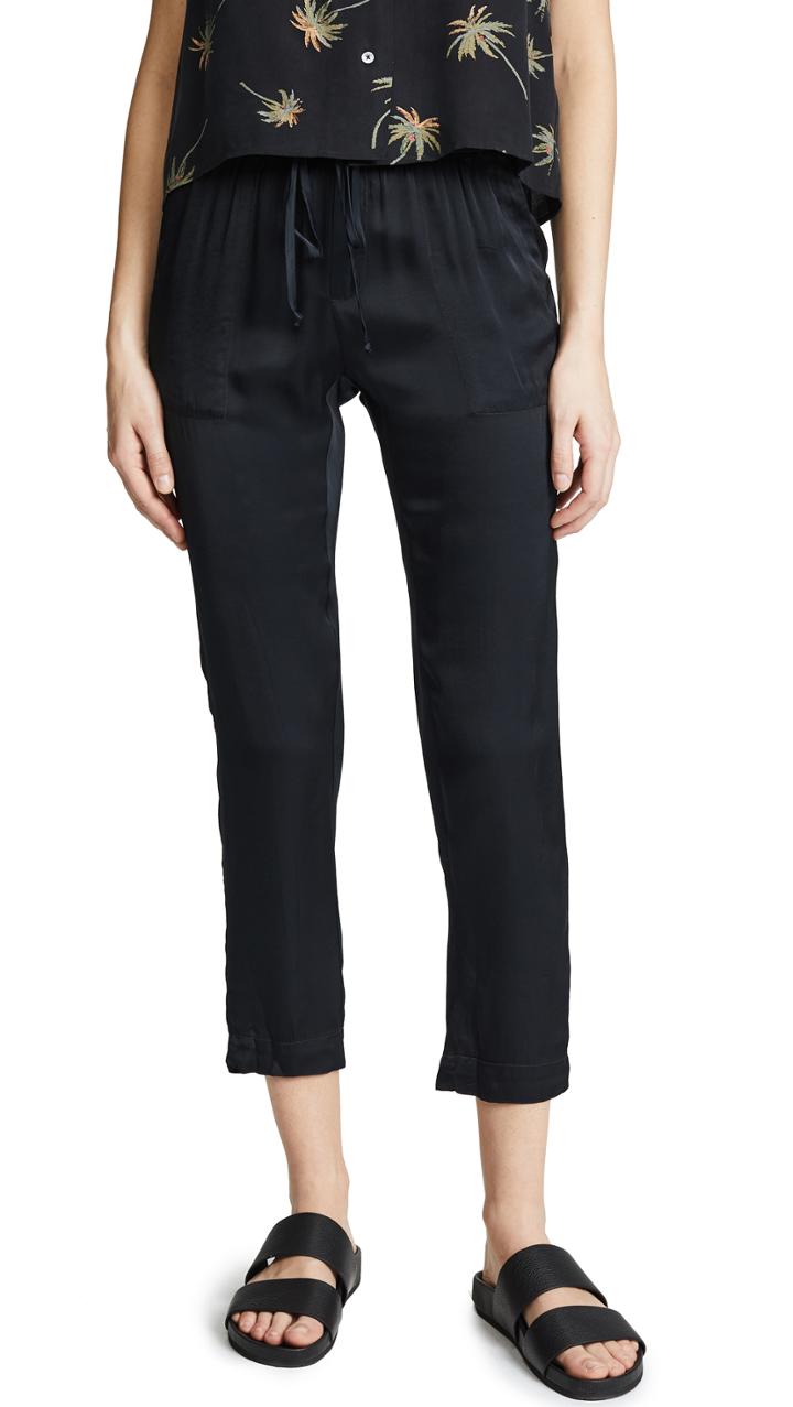 Denim X Alexander Wang Drawstring Joggers