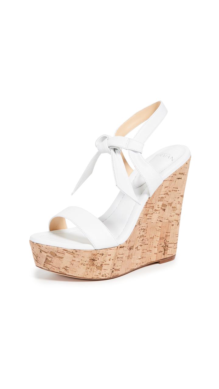 Alexandre Birman Noelle 120mm Wedge Sandals