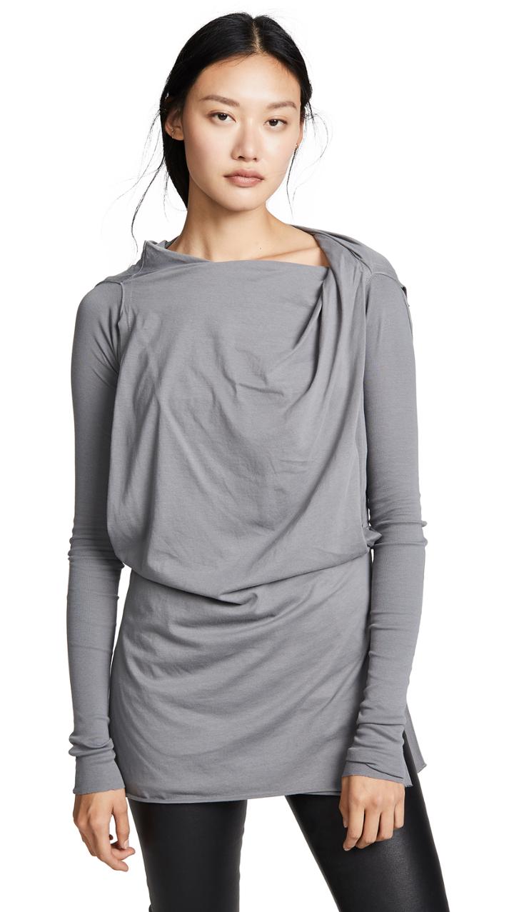 Rick Owens Drkshdw Toga Ls Top