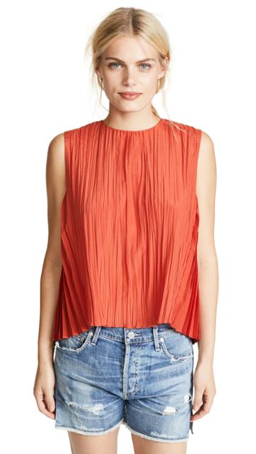 Vetiver Rockaway Zigzag Top