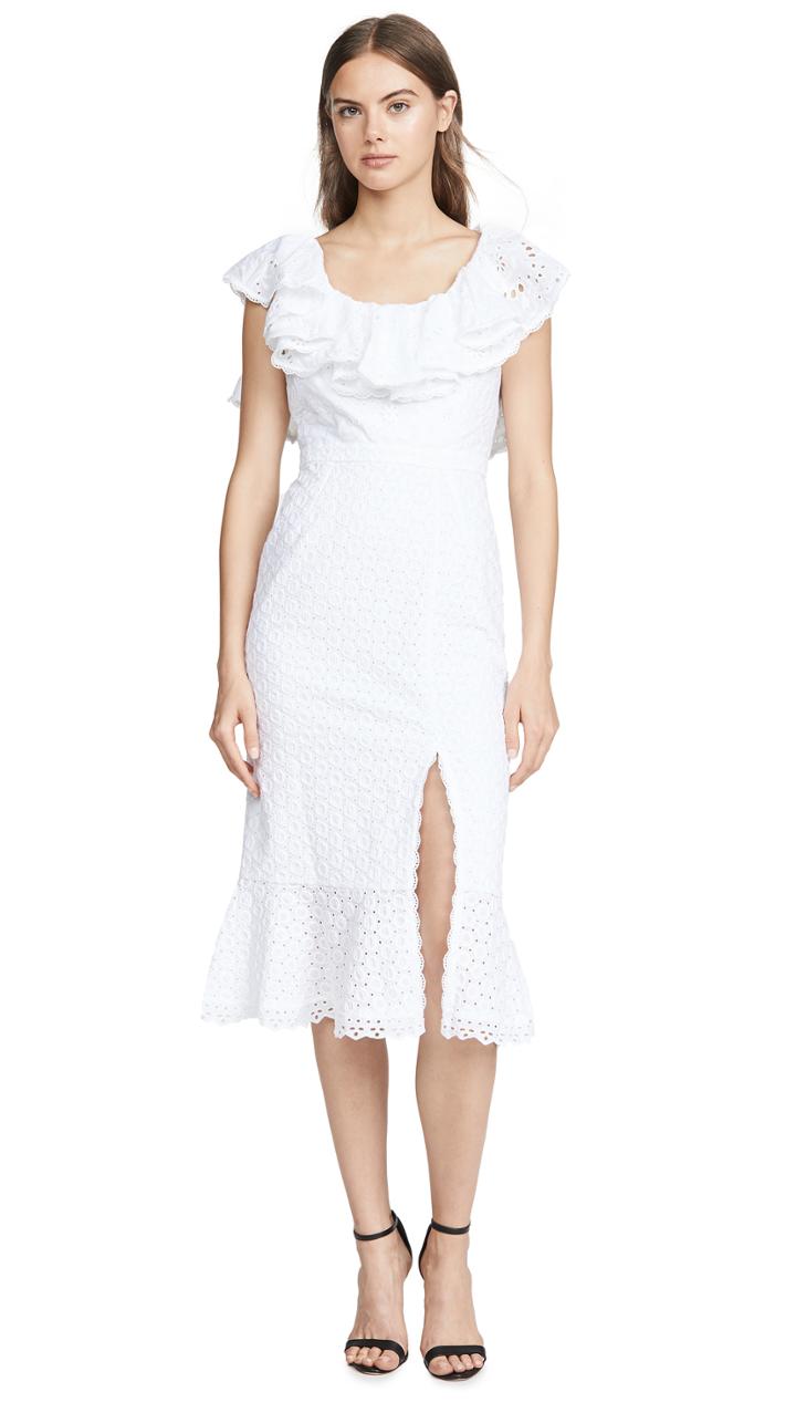 Saloni Ella Cotton Dress