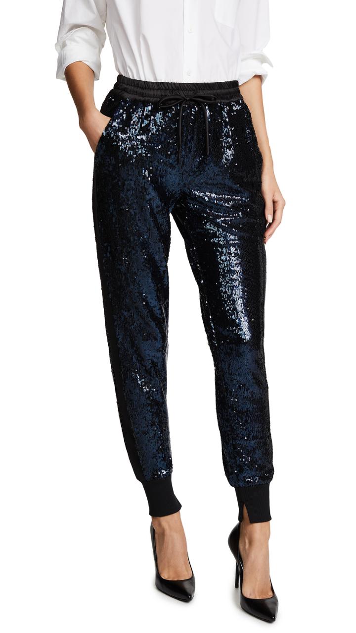 Kendall Kylie Sequin Joggers