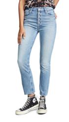 Mother The Pixie Dazzler Ankle Fray Jeans