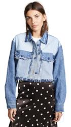 Ksenia Schnaider Reworked Denim Jacket