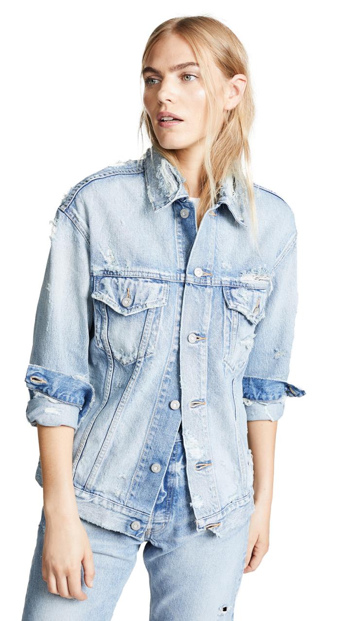 Moussy Vintage Mv Mettler Trucker Jacket