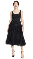Needle Thread Snow Flake Prom Dress