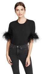 Veronica Beard Jean Wanda Feather Tee