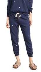 The Great Cropped Sweatpants With Heart Embroidery