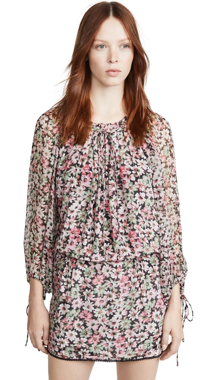 Coach 1941 Floral Mini Dress