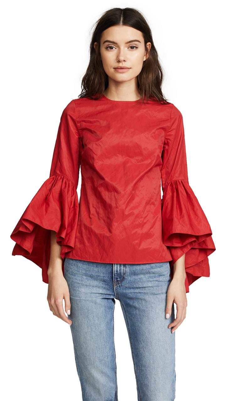 Marques Almeida Oyster Sleeve Top