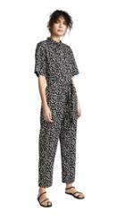La Vie Rebecca Taylor Short Sleeve Le Jaguar Jumpsuit