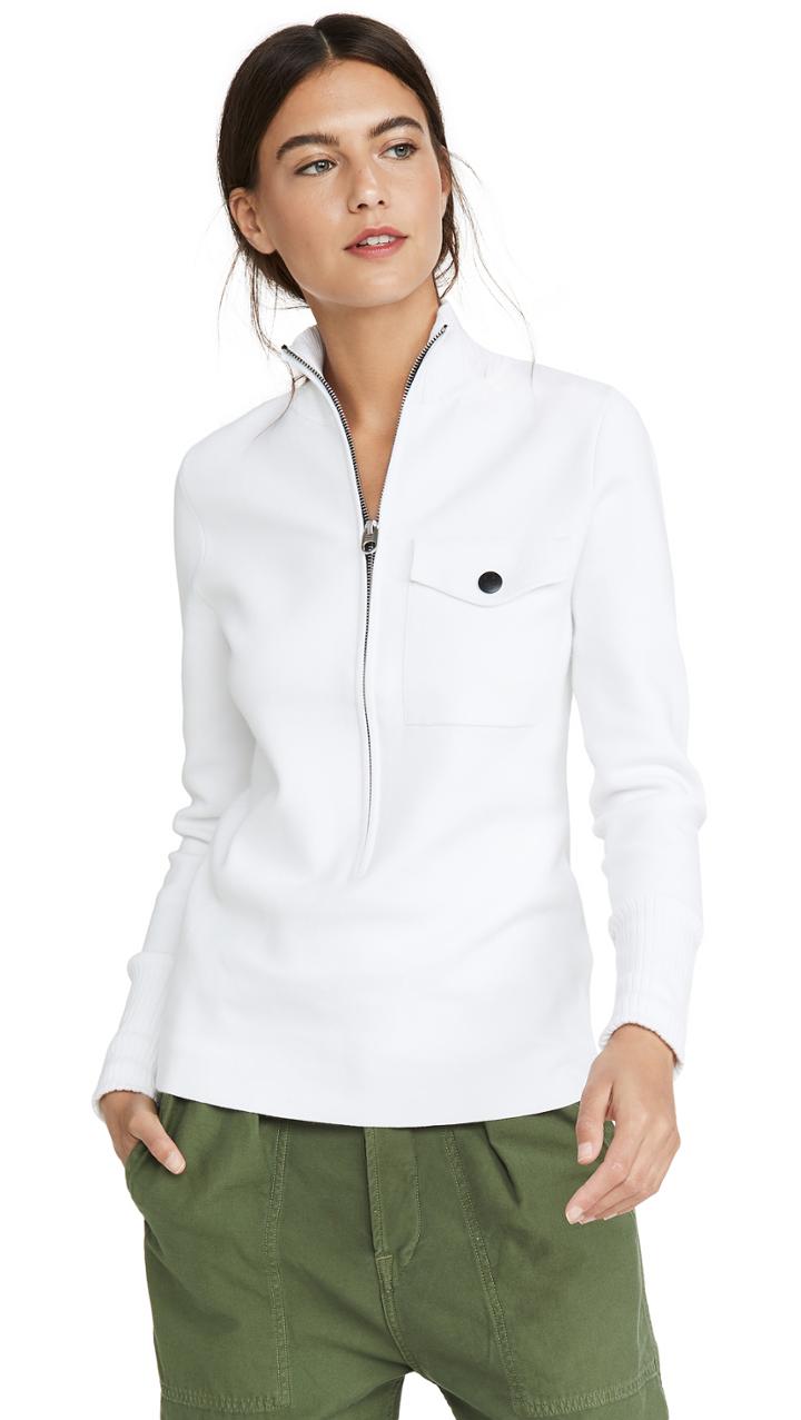 Proenza Schouler Pswl 1 4 Zip Sweater