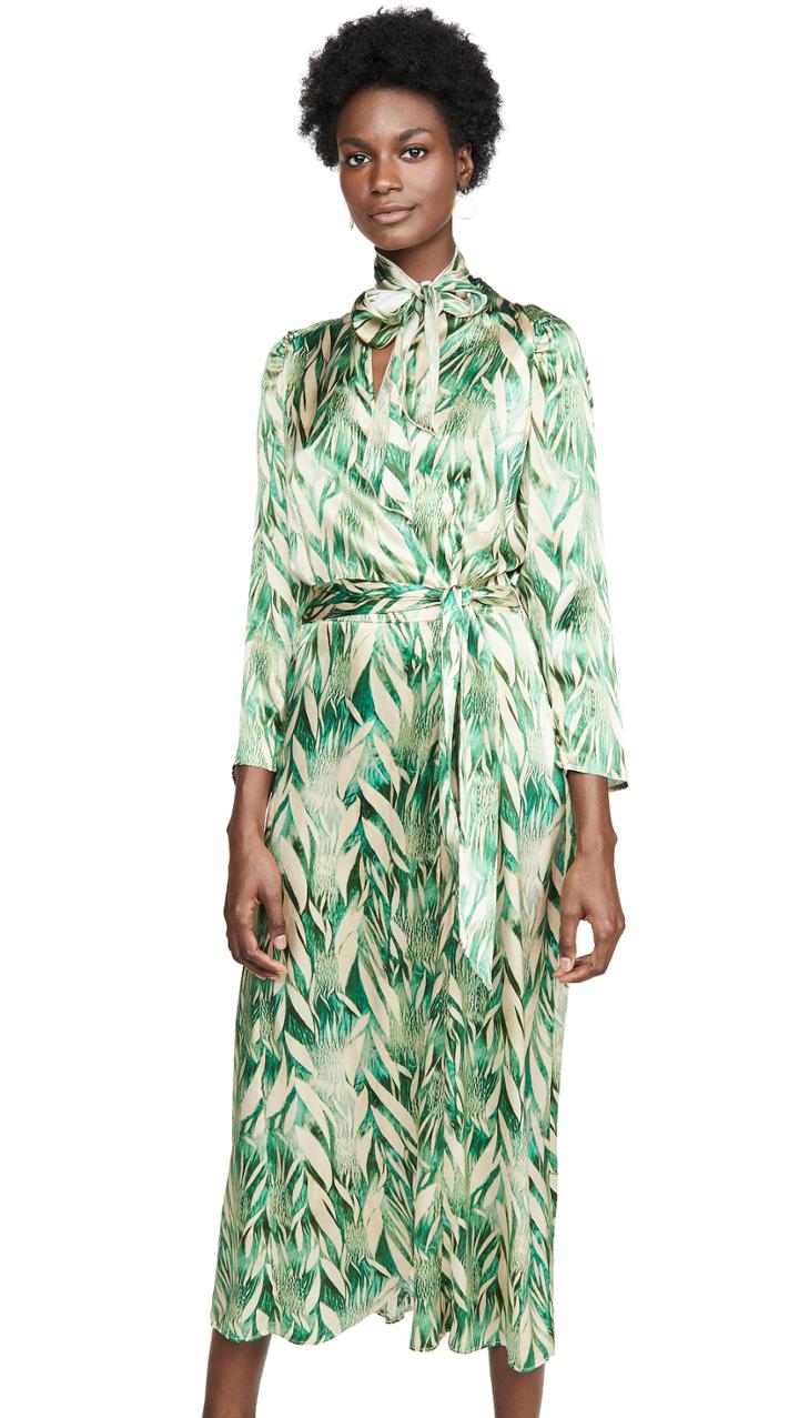 Forte Forte Printed Silk Dress
