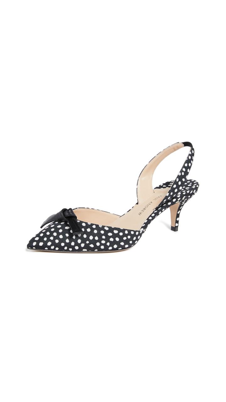 Paul Andrew Rhea Knot 55mm Slingback Pumps