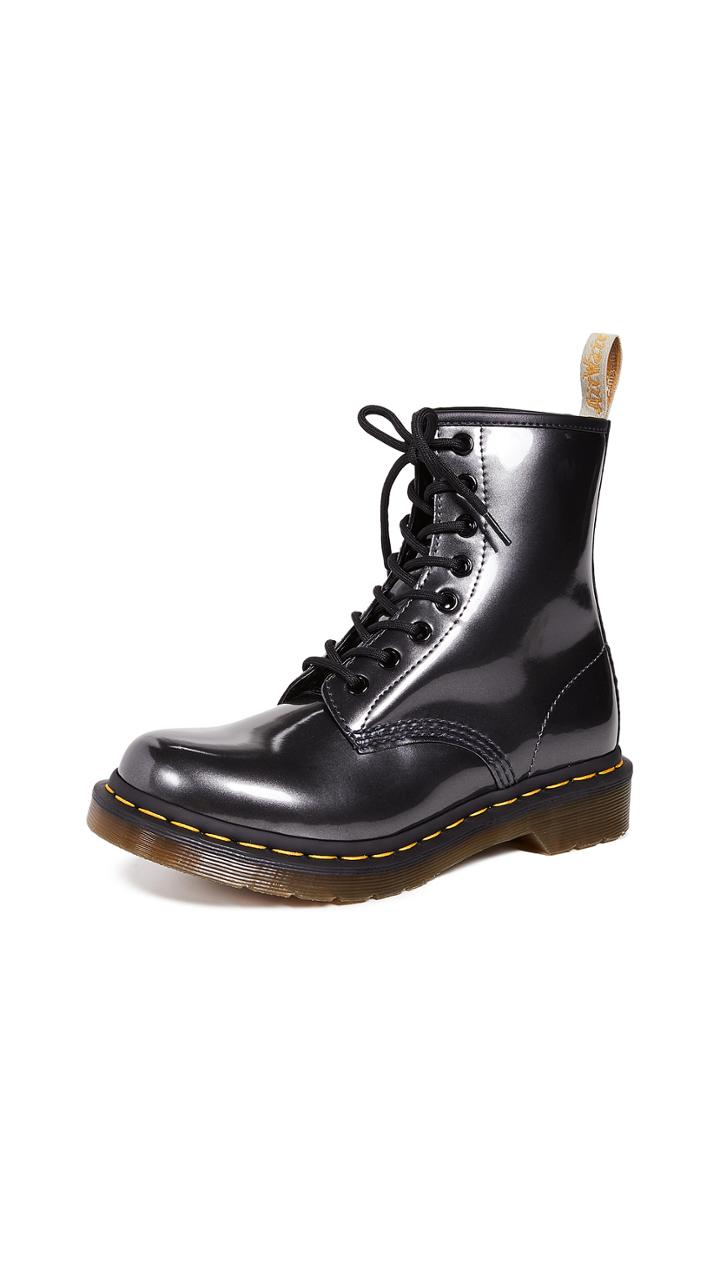 Dr Martens 1460 Vegan Chrome 8 Eye Boots